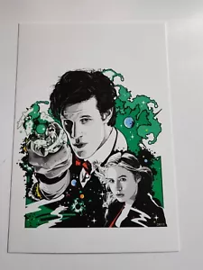 Doctor Who Art Print Cards (Lot of 3) 4" x 5.75" TV Movie - Picture 1 of 4