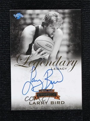 2008-09 Press Pass Legends Legendary Legacy Auto /50 Larry Bird #LL-LB Auto HOF - Image 1 of 2