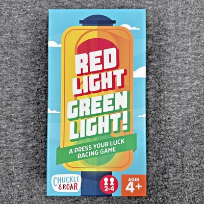 Chuckle & Roar Red Light Green Light A Press Your Luck Juego de Carreras Casi Completo Foto 1 de 4