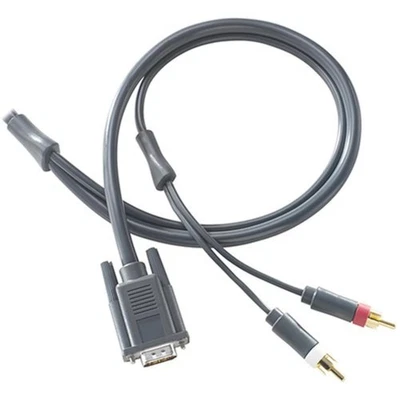 VGA HD AV Cable For Xbox 360 Gray A/v B4S-00001 Grey Very Good 1E - Image 1 of 3