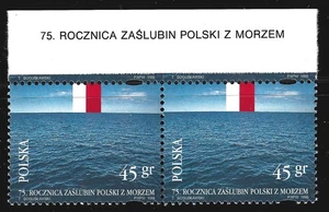 Poland 1995 #3221 Renewed Access to the Sea - MNH (Se-tenant pair) - Picture 1 of 2