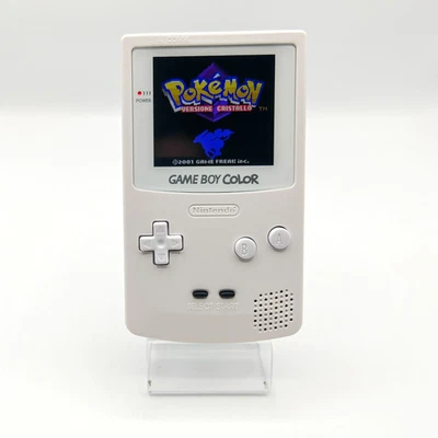 Console Nintendo Game Boy Color Bianco IPS V3 OSD con Touch Control Ottimo - Immagine 1 di 4