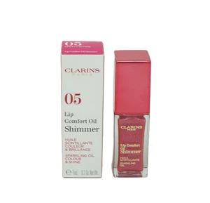 Clarins Lip Comfort Oil Shimmer 7 ml Lipgloss 05 Pretty in Pink - Picture 1 of 1