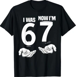 Lustiges T-Shirt 7 Jahre Geburtstag Ich war 6 Jetzt bin ich 7 67 - Bild 1 von 2