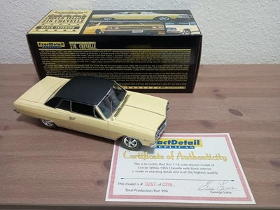 Exact Detail Replicas 1965 Chevrolet Chevelle SS 396 Malibu OVP 1 18 Modellauto - Bild 1 von 4