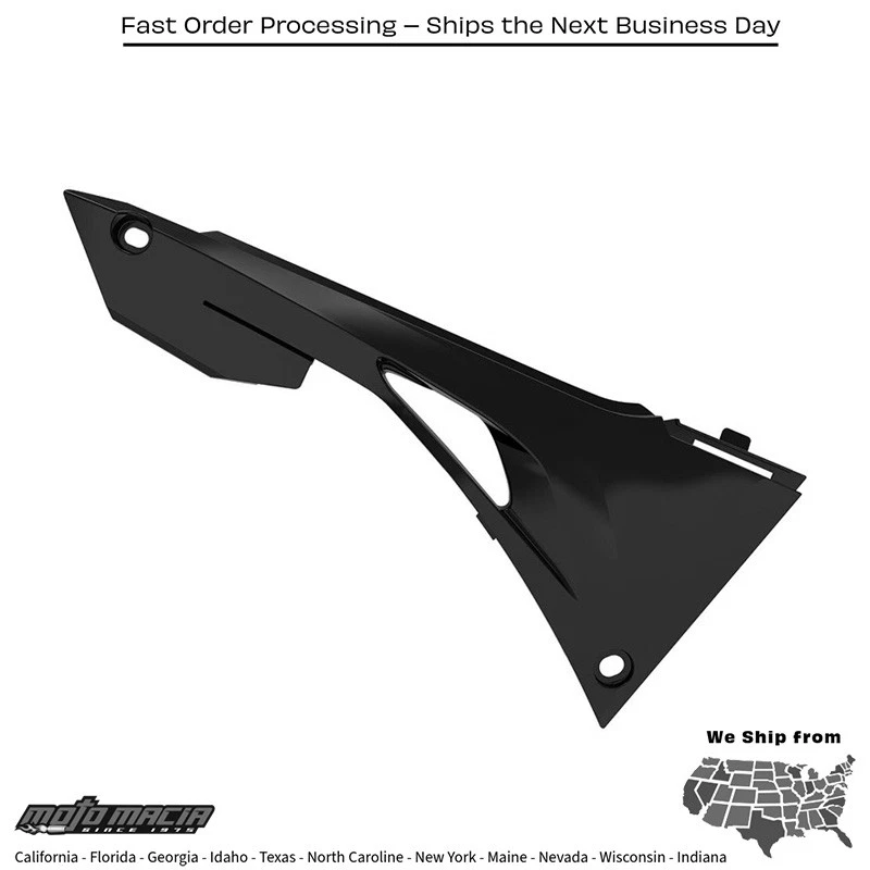 PANELES LATERALES SUPERIORES NEGROS Honda CRF450RX 2017-2020 Honda CRF450R 2017-2023 Honda Foto 1 de 1