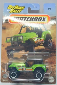 2024 Matchbox Diecast Car Off Road Rally Jeep 4x4 - Picture 1 of 1