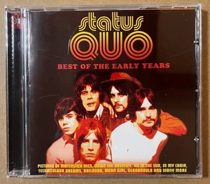 STATUS QUO "Best Of The Early Years" '03 Metro UK CD PICTURES OF MATCHSTICK MEN - Bild 1 von 4
