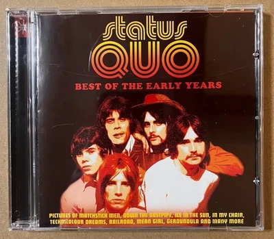 STATUS QUO "Best Of The Early Years" '03 Metro UK CD  PICTURES OF MATCHSTICK MEN - Image 1 of 4