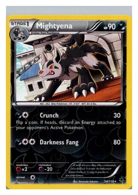 Mightyena Rare 54/119 NM - Image 1 of 2