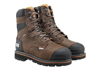 Herman Survivors Professional Herren Dozier Wasserdicht 8" Stahlkappe Arbeitsstiefel 13 - Bild 1 von 9