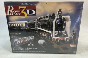 Wrebbit Puzz 3D Puzzle Foam 4 Foot Long Orient Express Train 769 Pieces Sealed - Picture 1 of 11