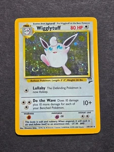 Pokemon WIGGLYTUFF 19/130 - JUEGO BASE 2 HOLO RARO - MP - Imagen 1 de 2