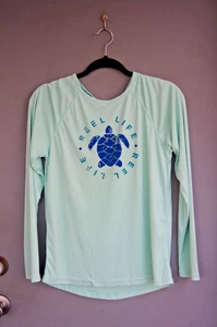Neu mit Etikett Reel Life Angelshirt Damen Schildkrötenmuster M - Bild 1 von 4