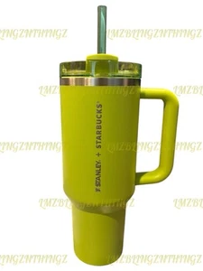 Stanley x Starbucks 2024 Philippines Exclusive Lime Green 40oz ~ Neu mit Etikett ~ US-VERKÄUFER - Bild 1 von 13