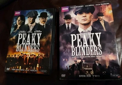 Peaky Blinders Seasons One & Two 1 & 2 DVD ( Season 2 Is Sealed ) Foto 1 de 3