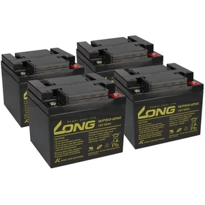 Batteria Per Scooter Elettrico Geco 2 4x 12V 50Ah 48V AGM Piombo - Foto 1 di 7