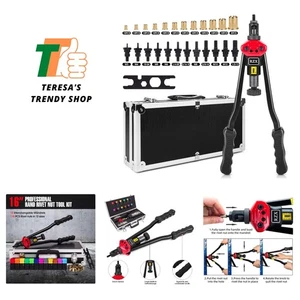 16" Nietmutternwerkzeug, Profi Nietmutter Werkzeug Setter Kit inkl. 12 Meter... - Bild 1 von 7
