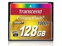 Transcend 1000x CompactFlash 128GB - 128 GB - Kompaktflash - MLC - 160 MB/s - Image 1 of 1