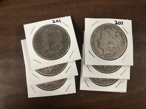 1901-O Morgan Silver Dollar - 90% US Coin #201 Cover