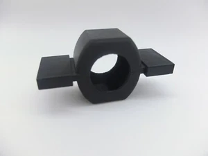 Seal Sealing Clamp Water Clock 4 cm Inner Diameter BLACK 3D NEW - Picture 1 of 4