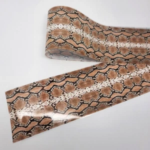 Snake Skin Nail Foil Snakeskin Nail Art Transfer Foil Sticker for Manicure Decor - Picture 1 of 2