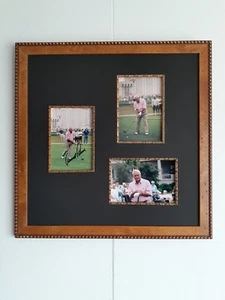 Arnold Palmer Signed Autographed Photograph Collage Framed - Picture 1 of 8