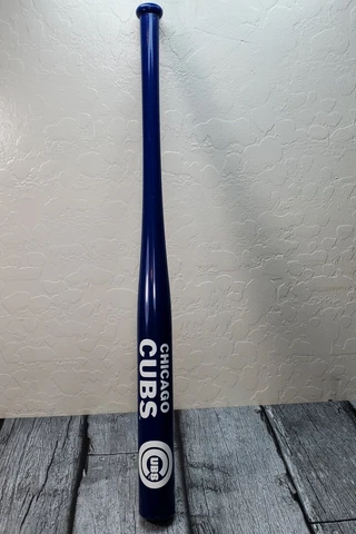 Coopersburg Sports Chicago CUBS Mini Hard Plastic Blue Baseball Bat 18" MLBP Cover