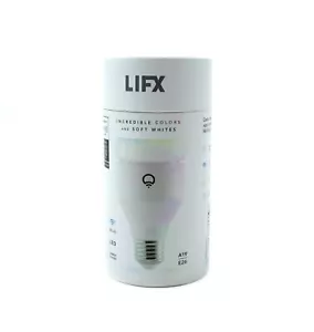 LIFX - 1100-Lumen, 11W Dimmable A19 LED Light Bulb, 75W Equivalent - Multicolor - Picture 1 of 2