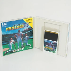 POWER LEAGUE 93 PC Engine Hu 7385 pe - Picture 1 of 7