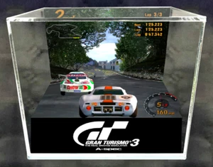 Gran Turismo 3 - 3D Cube Handmade Diorama - Video Games - Shadowbox - Picture 1 of 1