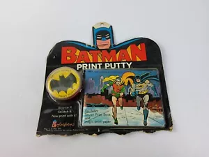 Vintage 1966 Batman Stampa Putty Book Colorforms NPP DC Comics Giocattolo SIGILLATO RARO - Foto 1 di 14