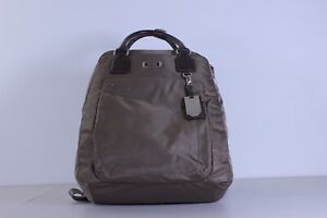 Tumi Convertible Backpack Green Nylon Crossbody Bag Top Handle 