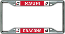 Minnesota State Moorhead MSUM DRAGONS License Plate Frame