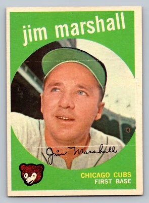1959 Topps Set-Break #153 Jim Marshall EX-EXMINT - Image 1 of 2