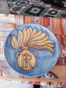 ceramica artistica Santo Stefano Camastra Logo Arma Carabinieri - Foto 1 di 2
