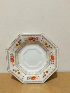 1- MIKASA FINE CHINA L6111 JARDIN OCTAGON SHAPE SAUCER PLATE~ COLLECTIBLE - Picture 1 of 5