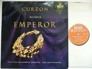 CURZON PLAYS BEETHOVEN EMPEROR CONCERTO VPO KNAPPERTSBUSCH DECCA LXT 5391 - Picture 1 of 3