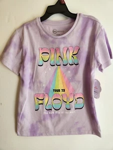 Wonder Nation Girls Purple Pink Floyd T-shirt Sizes XL (14-16) - Picture 1 of 1