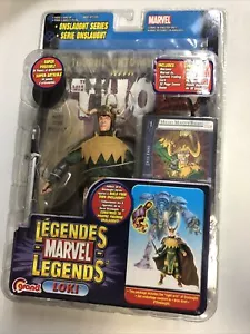Figura variante Loki Marvel Legends Onslaught Series Crown of Lies - Toybiz - Imagen 1 de 4