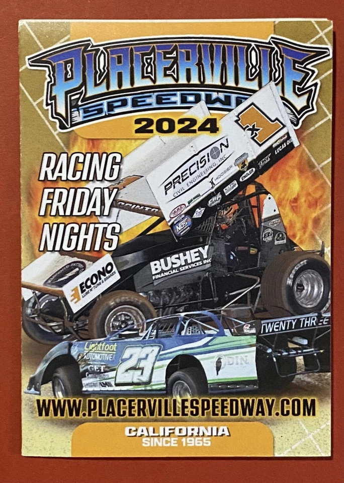 Horario PLACERVILLE SPEEDWAY 2024 🚙💨💨 SKREECH !!!!️ Foto 1 de 1