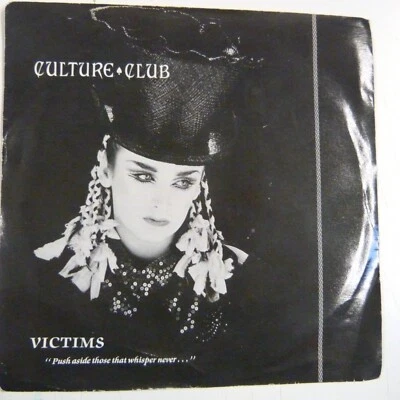 45rpm 7" single CULTURE CLUB victims / colour by numbers 1983 - Image 1 of 4