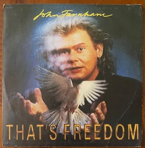 John Farnham That's Freedom  7" Vinyl Single 45rpm 1990 FREE POST - Picture 1 of 4