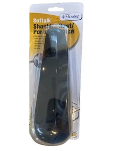 Neue Softalk Standard Telefon Schulterstütze schwarz mit integriertem Microban - Bild 1 von 2