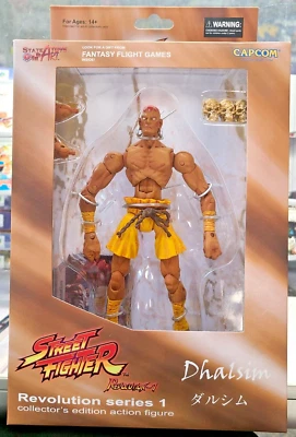 Figura de acción Dhalsim SOTA TOYS Street Fighter Revolution serie 1 nueva en caja Foto 1 de 4