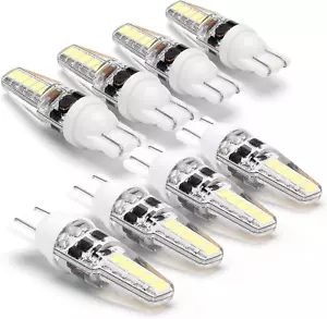 15W 20W T5 T10 Wedge Base LED Light Bulb 300Lm AC/DC 12V-24V Daylight White - Picture 1 of 12