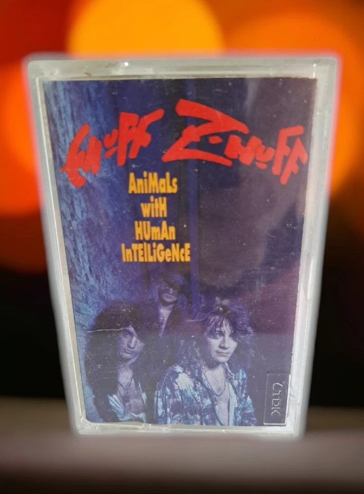 Enuff Z Nuff Animals with Human Intelligence Cassette Tape American Rock Band VG Foto 1 de 4
