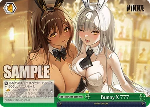 Weiss Schwarz NIK/S117-056R Bunny X 777 RRR NIKKE - Picture 1 of 2