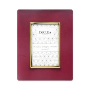 Portafoto In Velluto  Rosso Portafoto Ideale Per Ricordi Portafoto Moderno  - Imagen 1 de 4