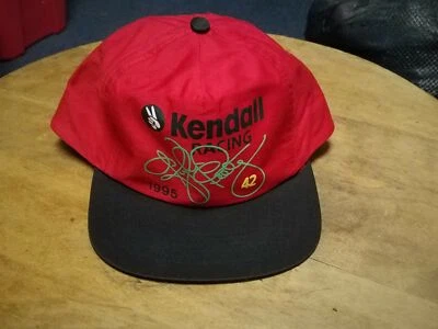 De colección 1995 Kyle Petty Rojo Trucker Hat Kendall Racing Snapback Gorra NASCAR Foto 1 de 4
